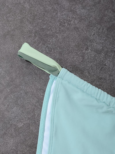 Brazilian Cut Bikini - Spliced Strap Sexy Two-piece Swimsuit - Fashions Envy