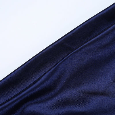 Satin Evening Dress - Backless Halter Maxi - Fashions Envy