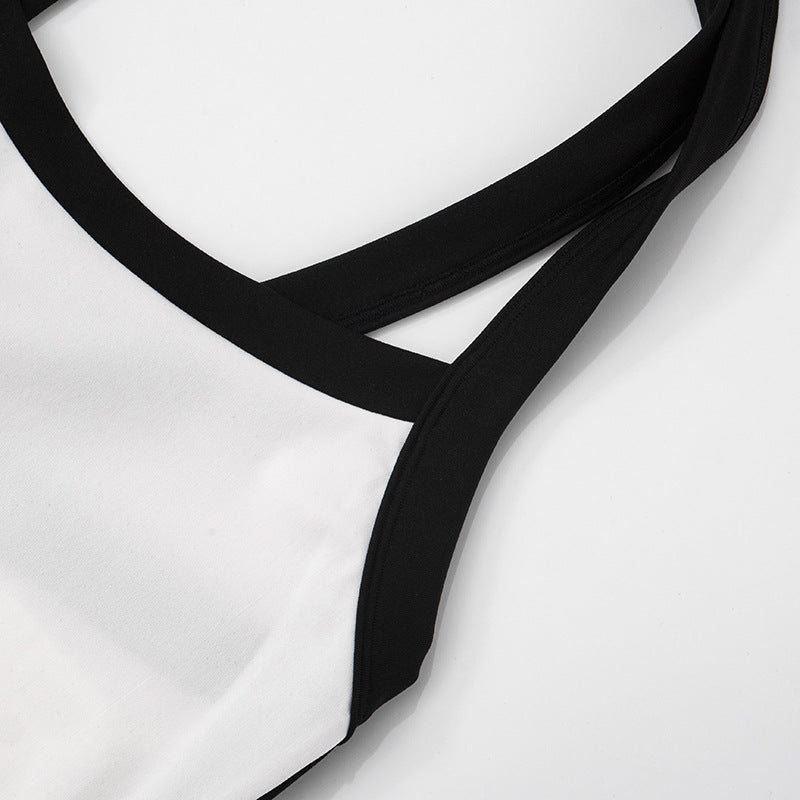 Sexy Backless Bodycon Mini - Halter Tennis Dress