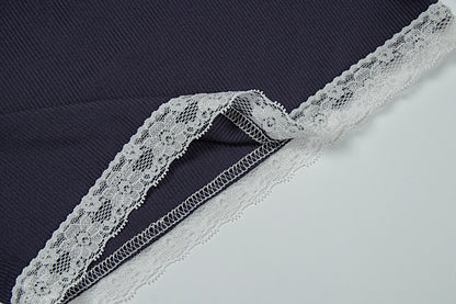 Lace Cami Set - Shorts Two-Piece Outfit