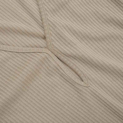 High-Slit Bodycon Maxi Dress - Elegant Hollow Leaf Sleeve