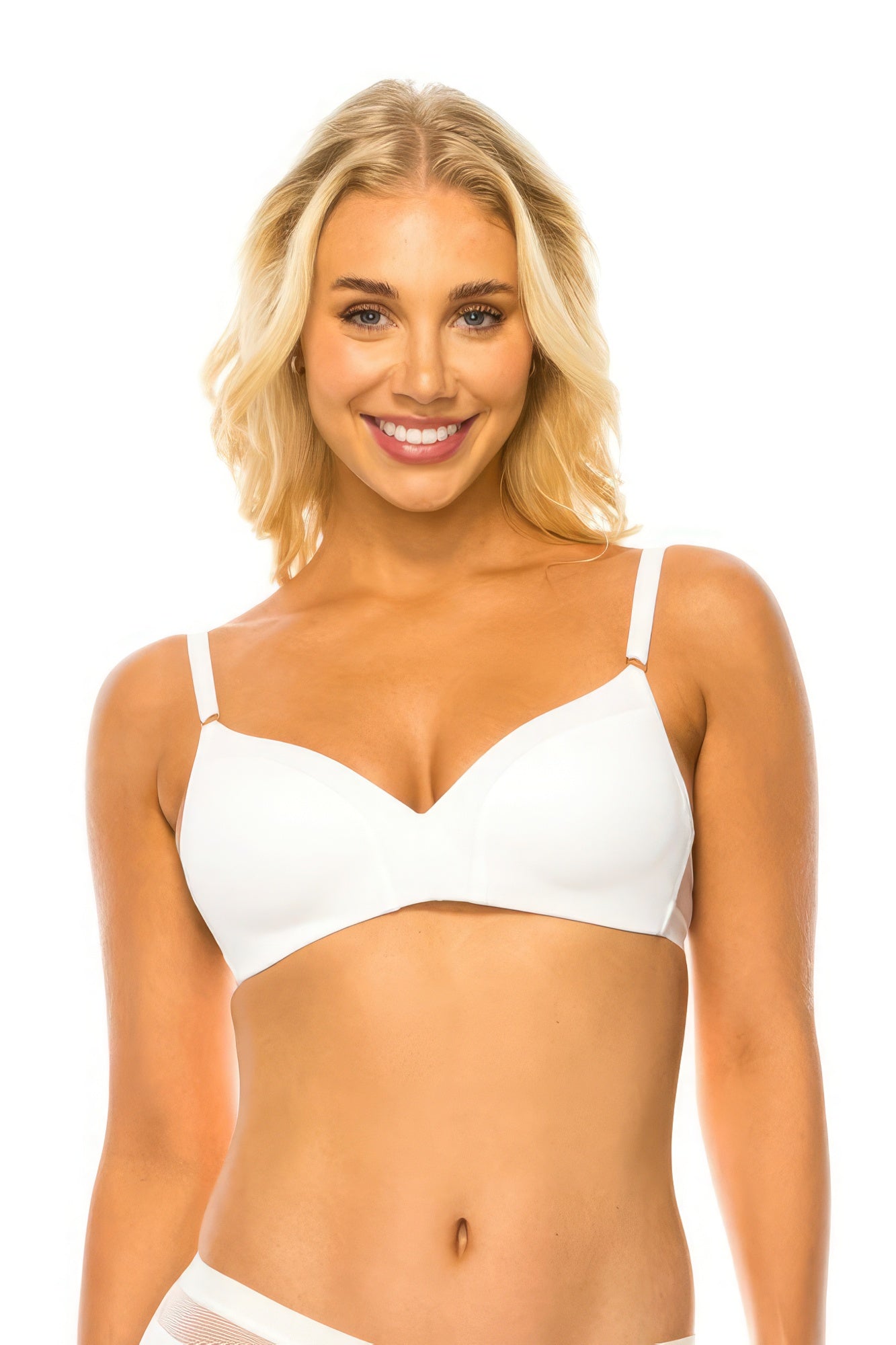 Mesh Band No Wire Adjustable Bra