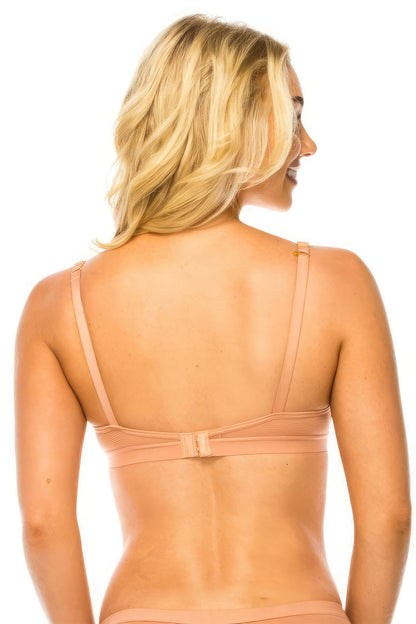 Mesh Band No Wire Adjustable Bra