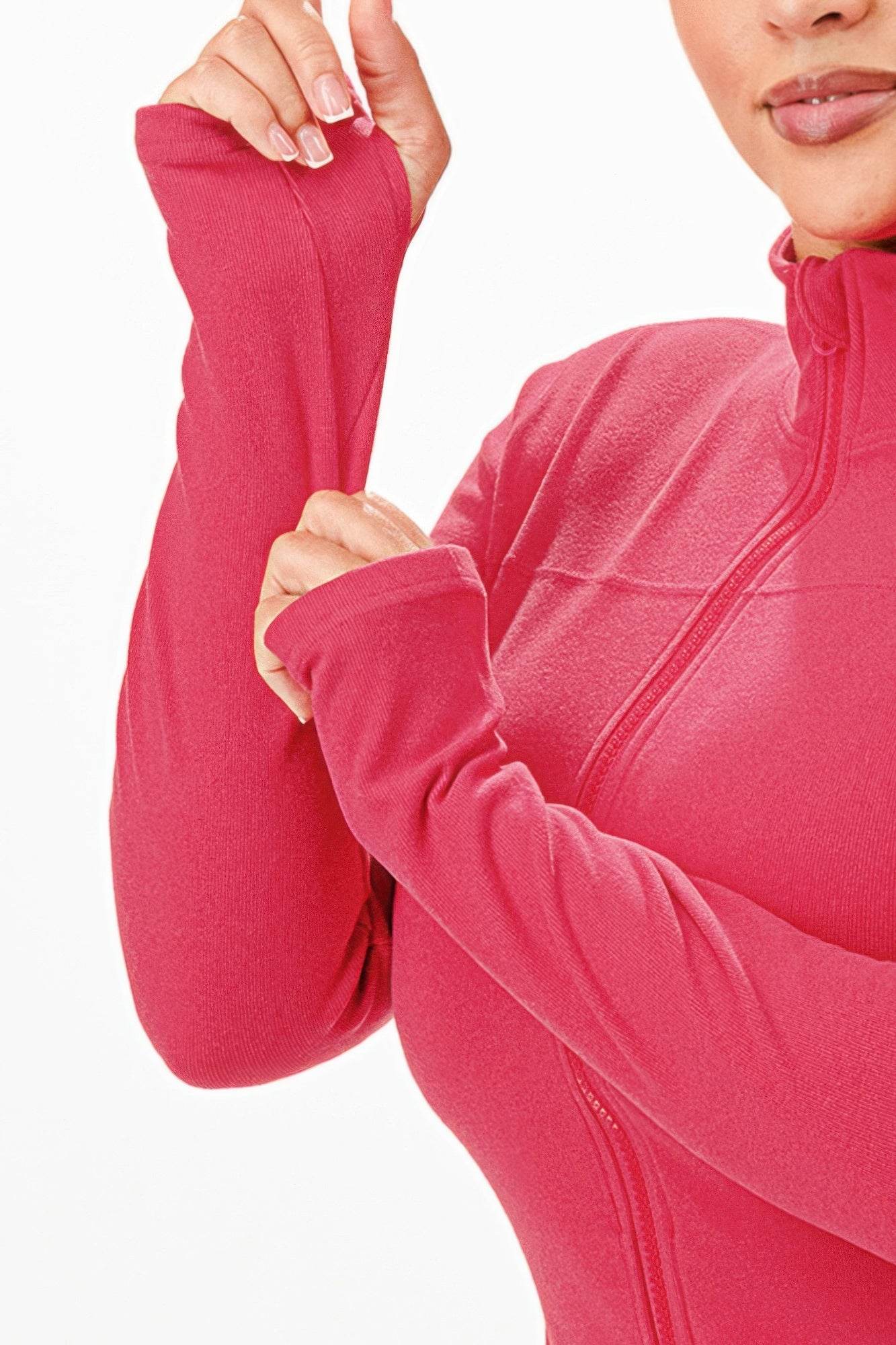Thermal Active Wear Jacket With Flare Pants Set - Fashions Envy
