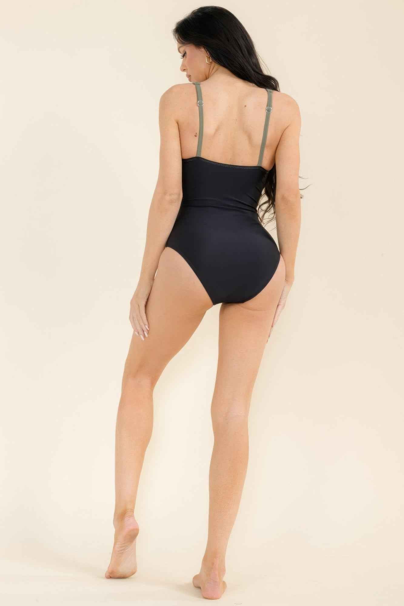 Modern Colorblock One Piece