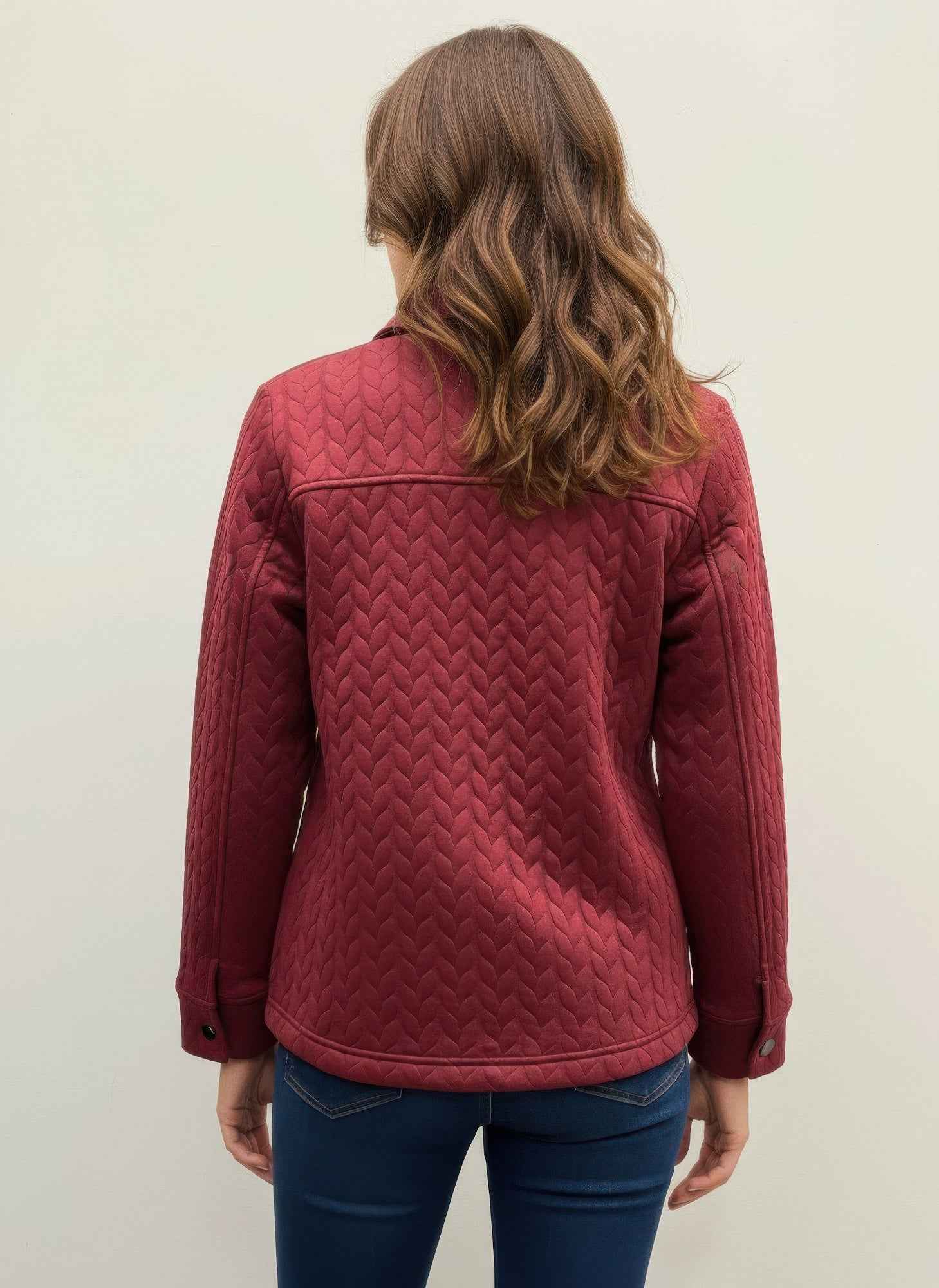 Onque Casual Textured Jacket