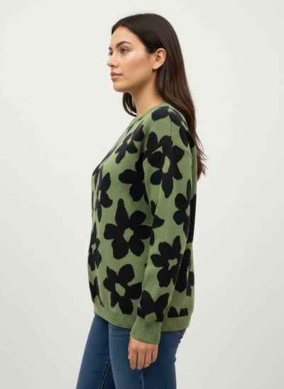 Ninety Printed Sweater