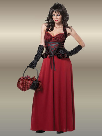 Red Riding Hood Costume - Halloween Outfit with Cape