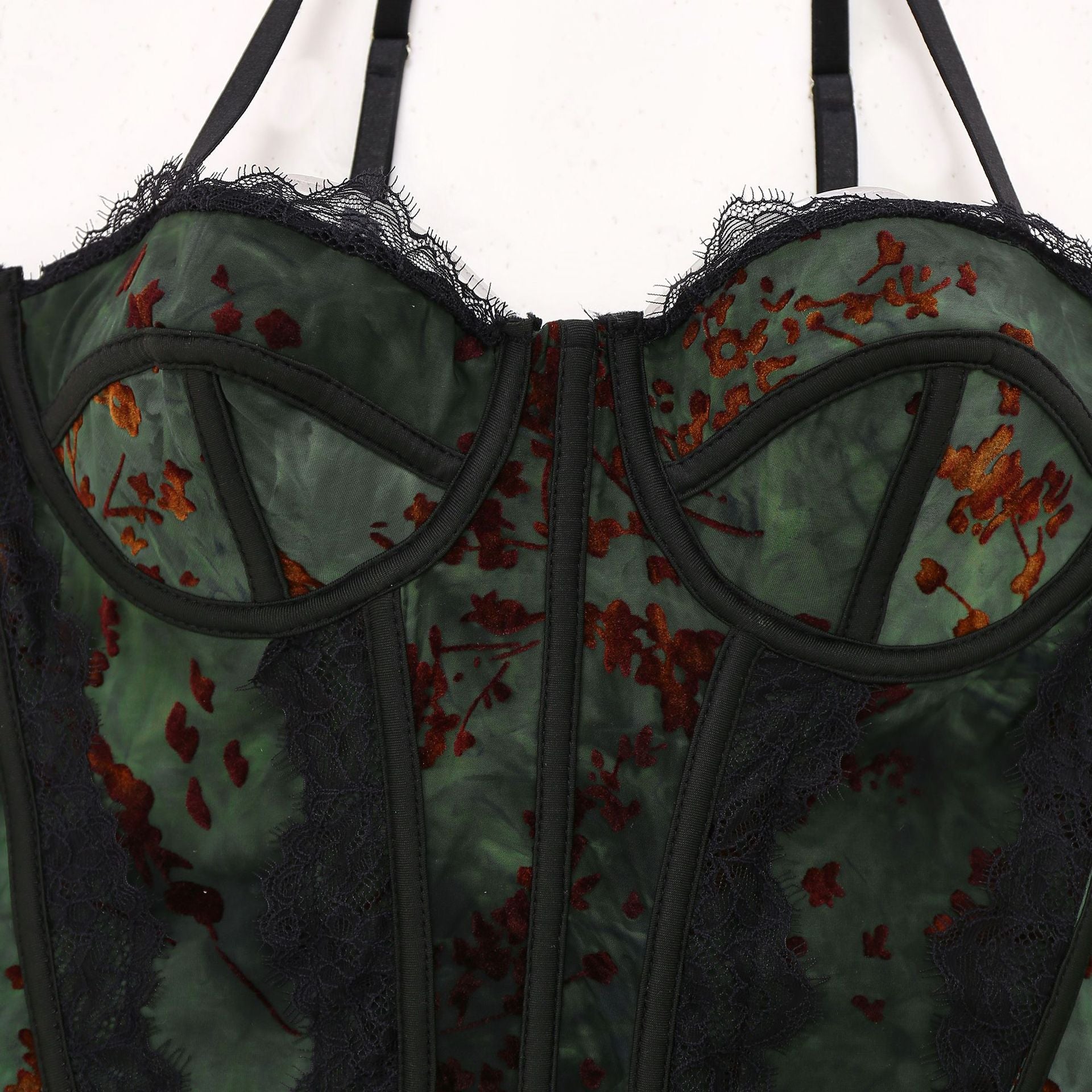 Lace Camisole - Sexy Printed Tight Fit Party Top