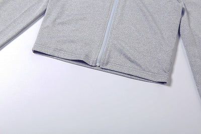 Gray Hoodie Shorts Set - Casual Two-Piece Outfit