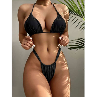 Split Bikini Set - Two-Piece Swimsuit