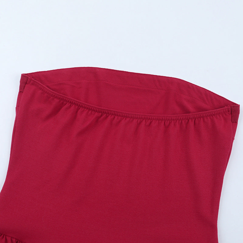 Asymmetric Bodycon Mini Dress - Long Sleeve Knit - Fashions Envy