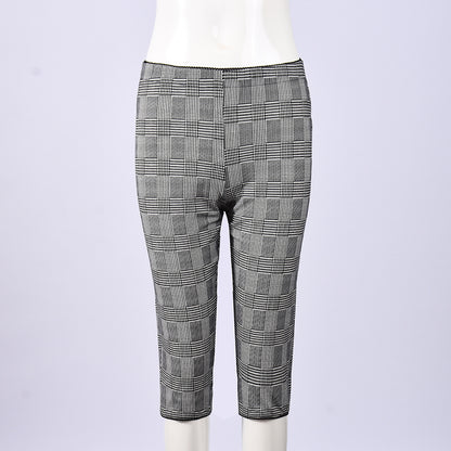Low Waist Capri Pants - Gray Hip Hugging Party Style
