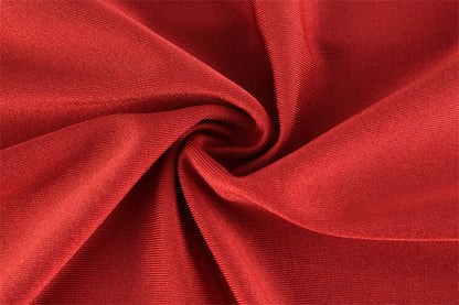 Bodycon Mini Dress - Square Neck Sleeveless High Waist