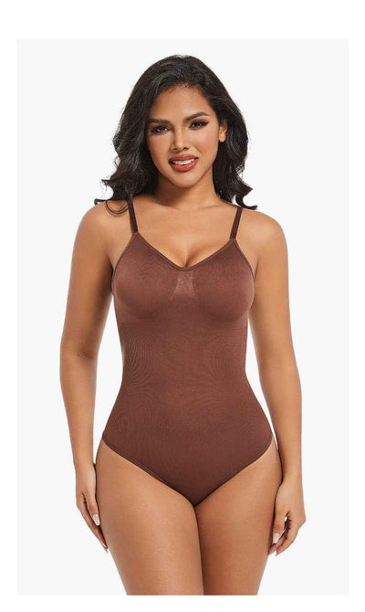 Backless Shapewear Thong Bodysuit - Butt Lifting Bodyshaper