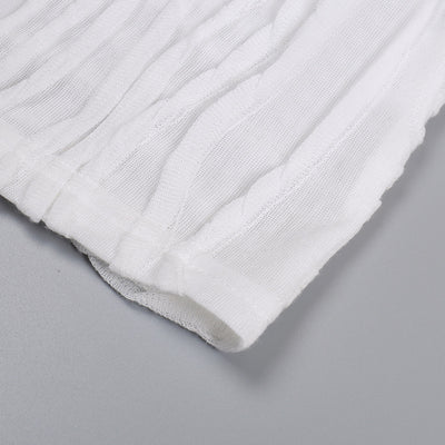 Summer Slit Skirt Outfit Set - Sexy Crop Top