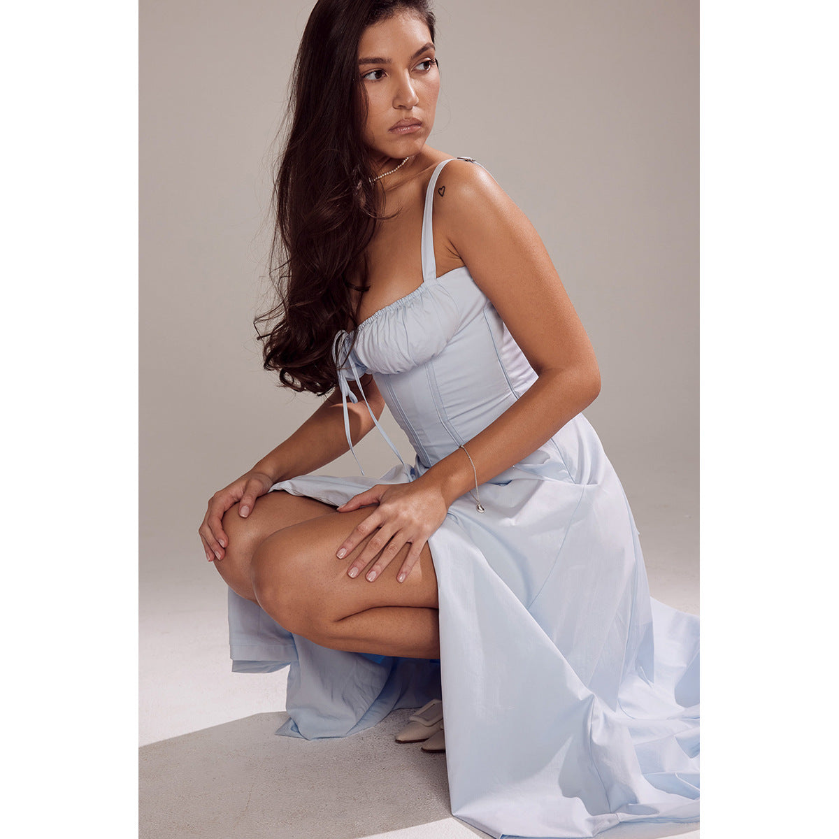 Backless Sundress - Camisole Midi Vacation