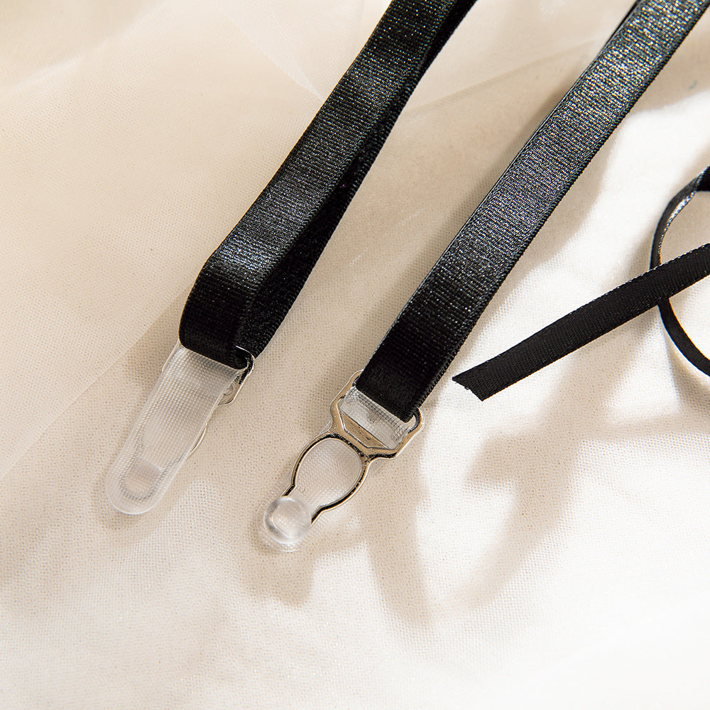 Lace Bodysuit Set - Gloves & Stockings Included