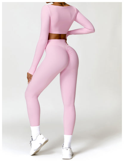 Winter Yoga Activewear Set - Quick Dry Fitness Wear