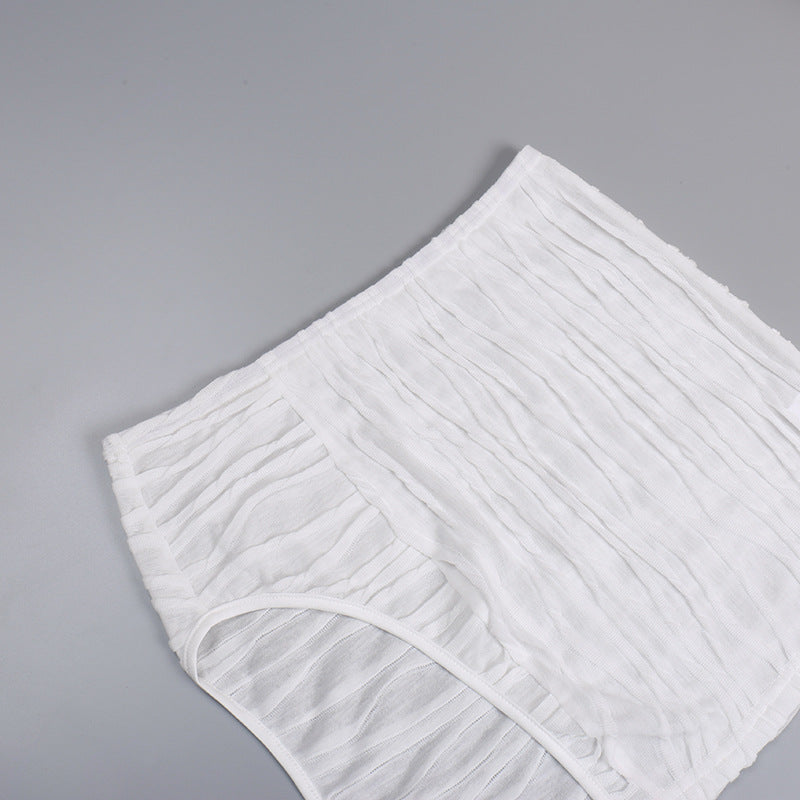 Summer Slit Skirt Outfit Set - Sexy Crop Top