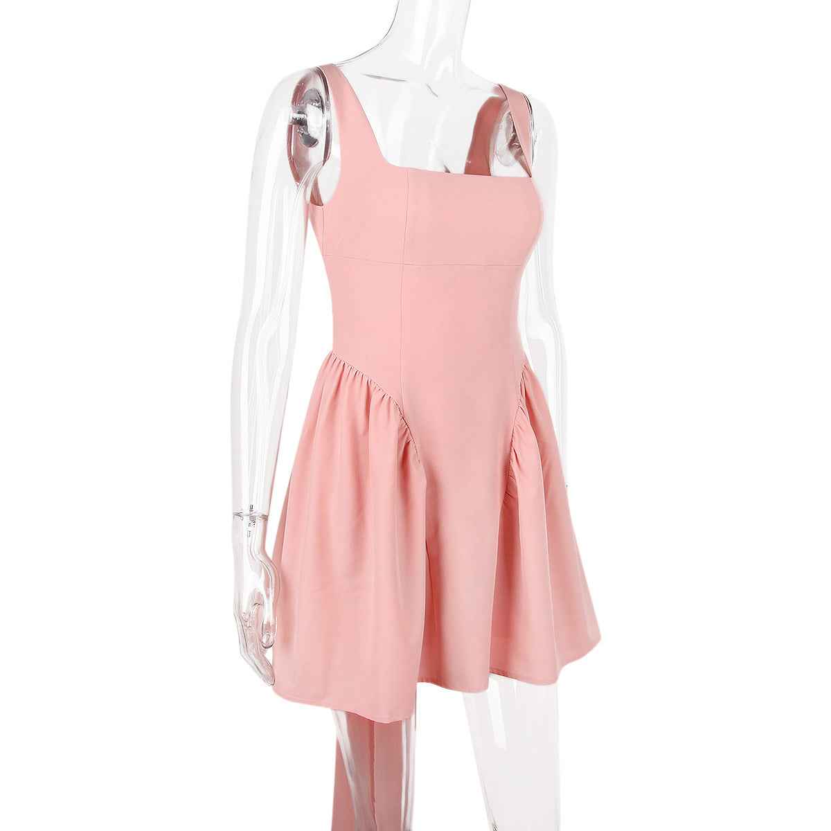 Halter Mini Dress - Butterfly Bow Back Romantic Style