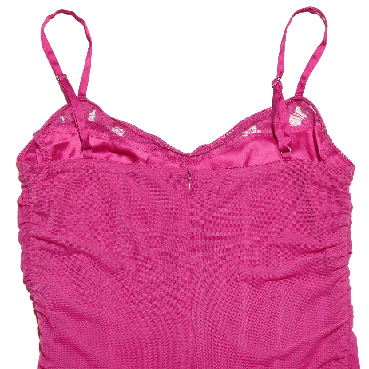 Lace Mystique Maxi - Mesh Fishbone Suspender Dress