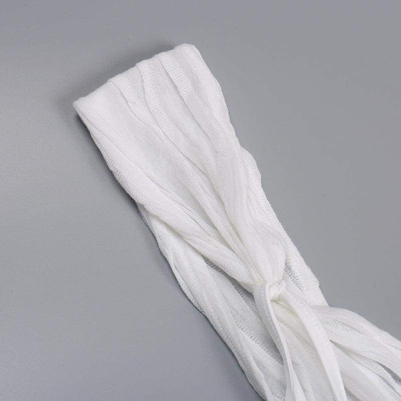 Summer Slit Skirt Outfit Set - Sexy Crop Top