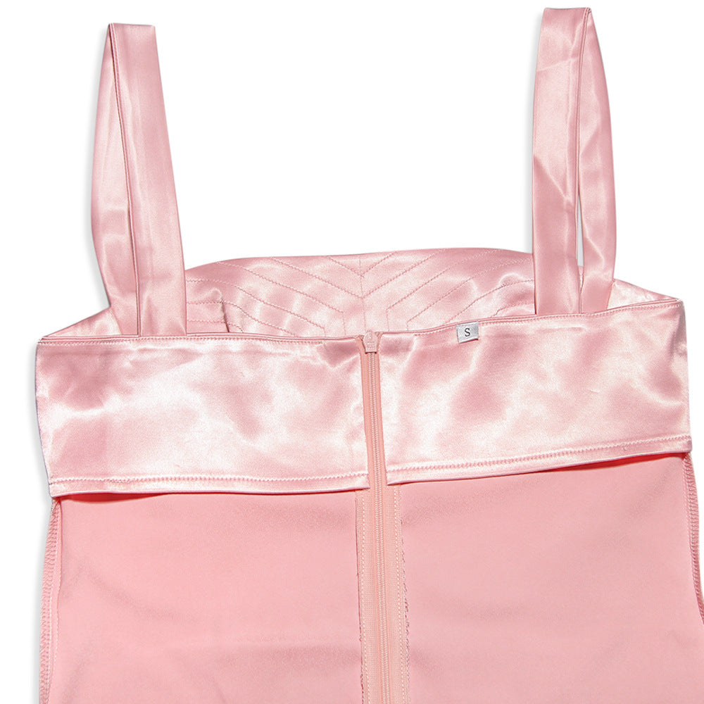 French Affair Dress - Hollow Back Sling Mini