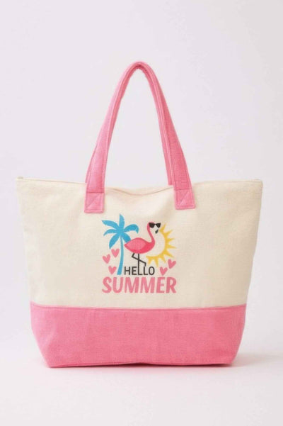 Hello Summer Terry Tote