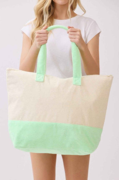 Hello Summer Terry Tote