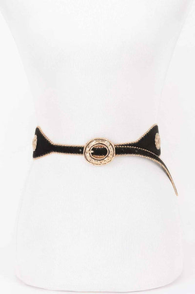 Scalloped Edge Concho Belt