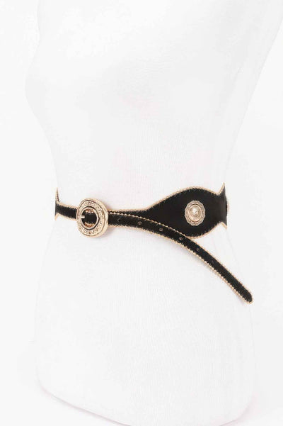 Scalloped Edge Concho Belt