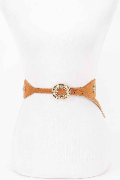 Scalloped Edge Concho Belt