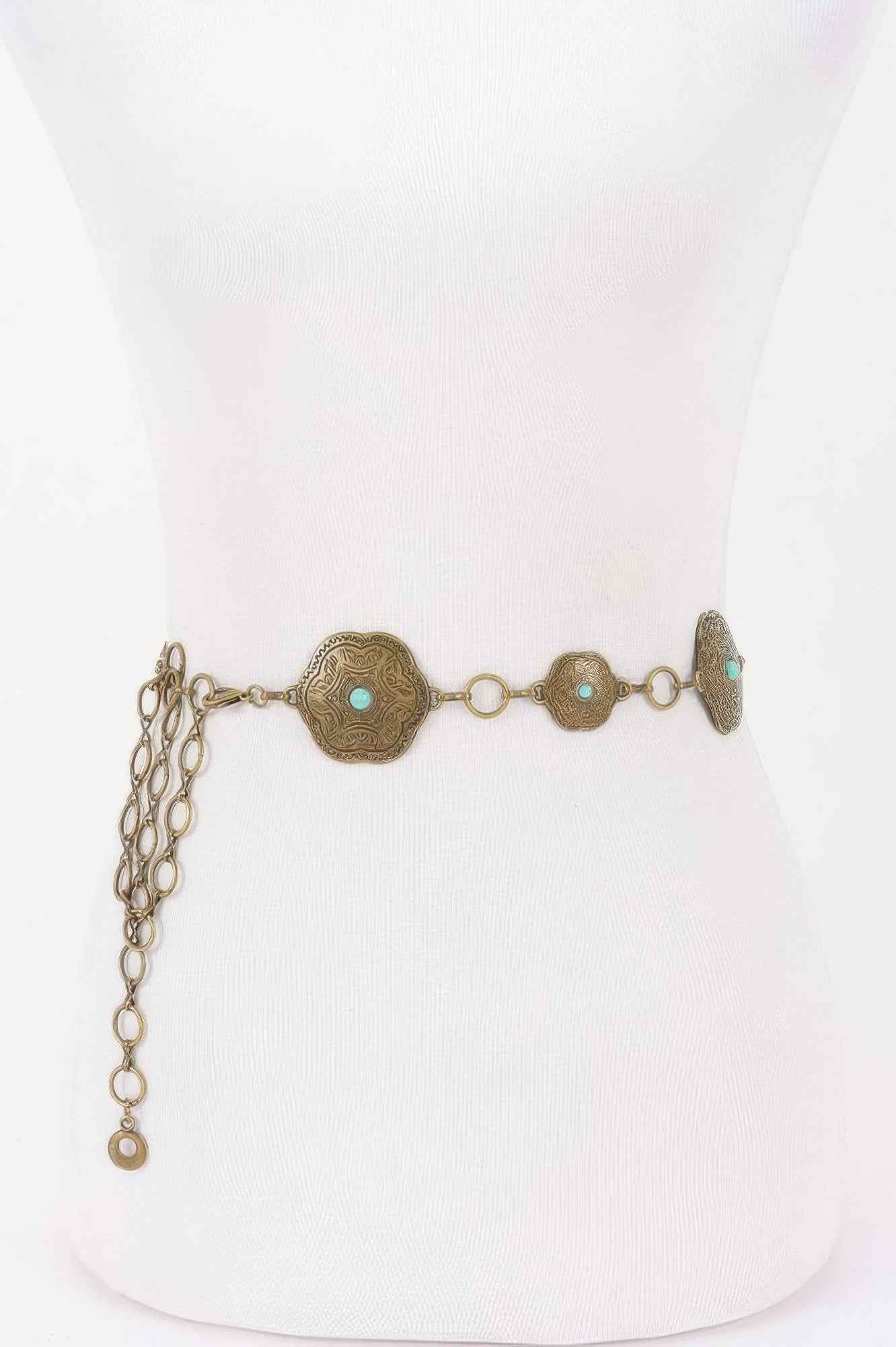 Vintage Metal Chain Belt