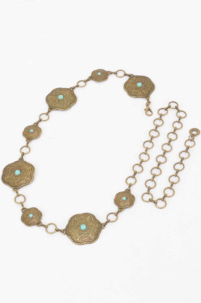 Vintage Metal Chain Belt