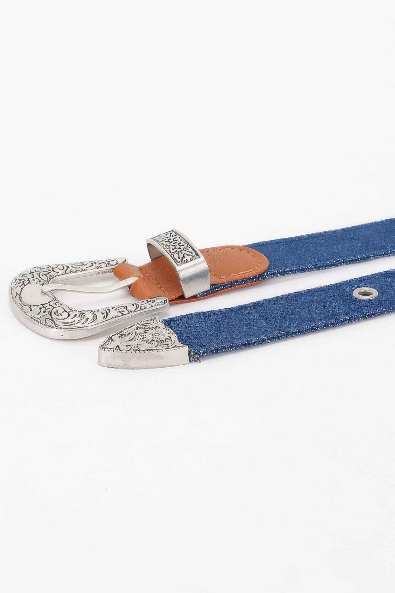 Denim Multi Metal Buckle