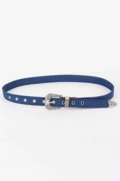 Denim Multi Metal Buckle