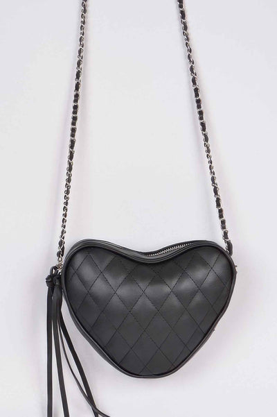 Quilted Heart Clutch