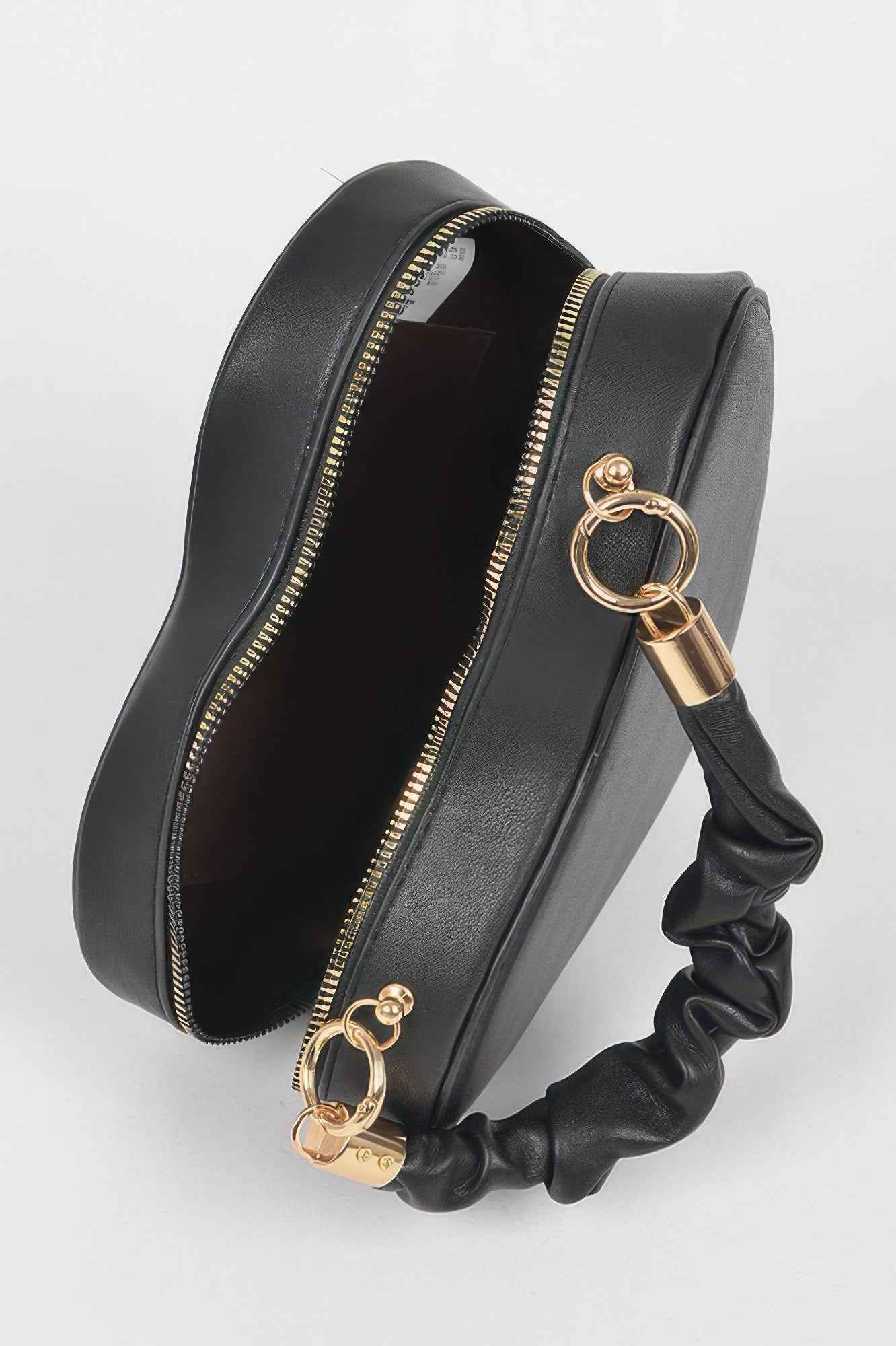 Heart Shape Top Handle Bag - Fun Stylized Purse