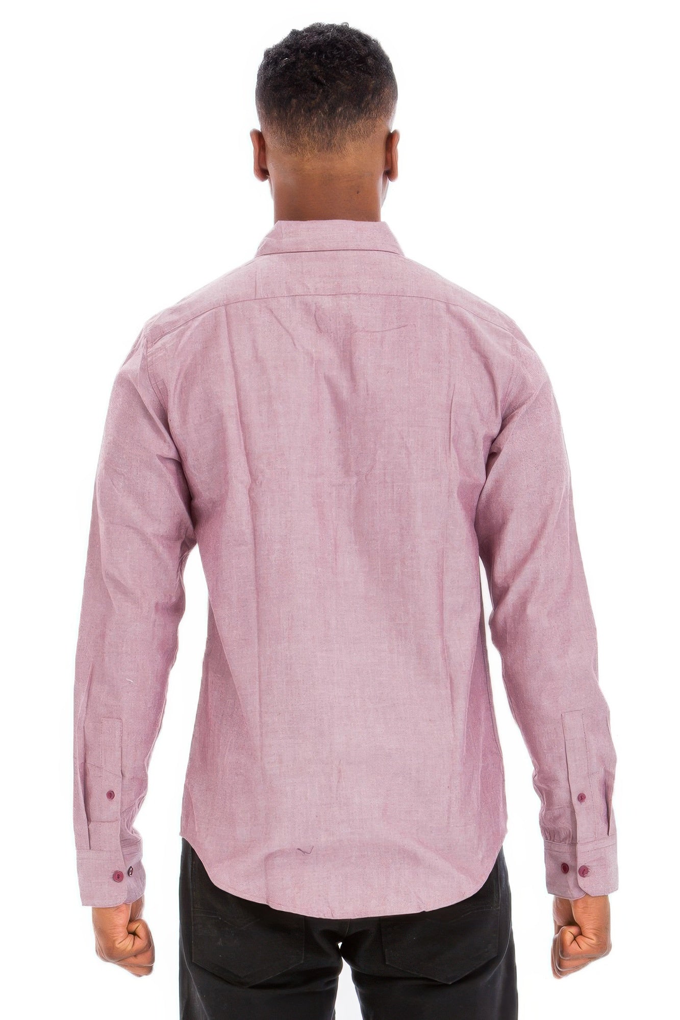 Men's Casual Relaxed Fit Long Sleeve Shirt