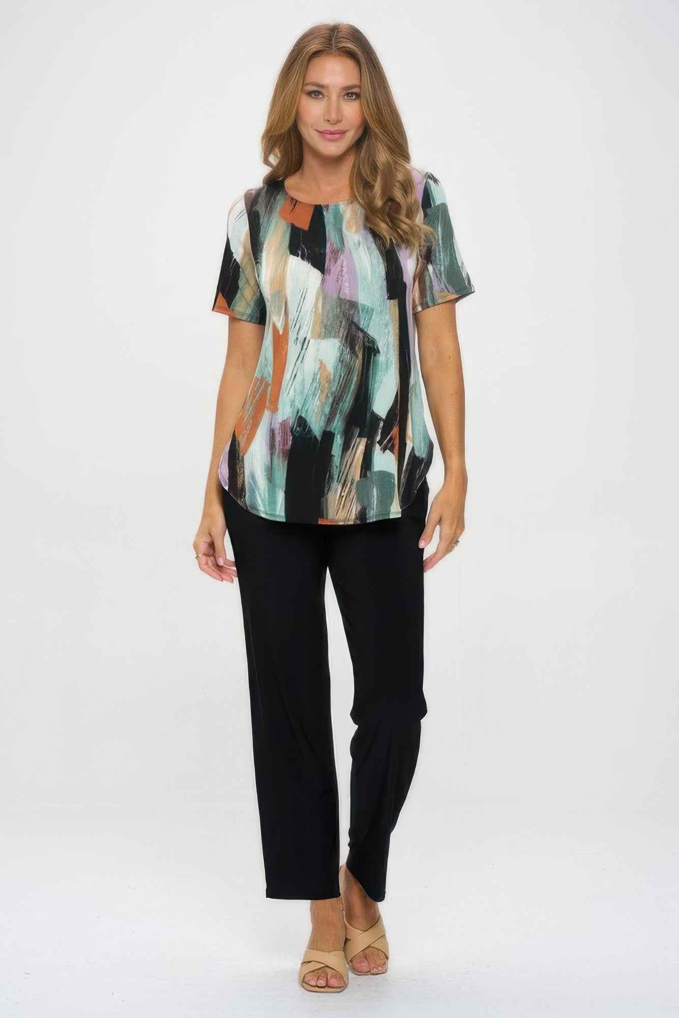 Bns Round Bottom Tunic Top - Fashions Envy