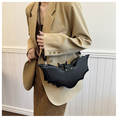 Bat Bag - Halloween Black Shoulder Crossbody Purse