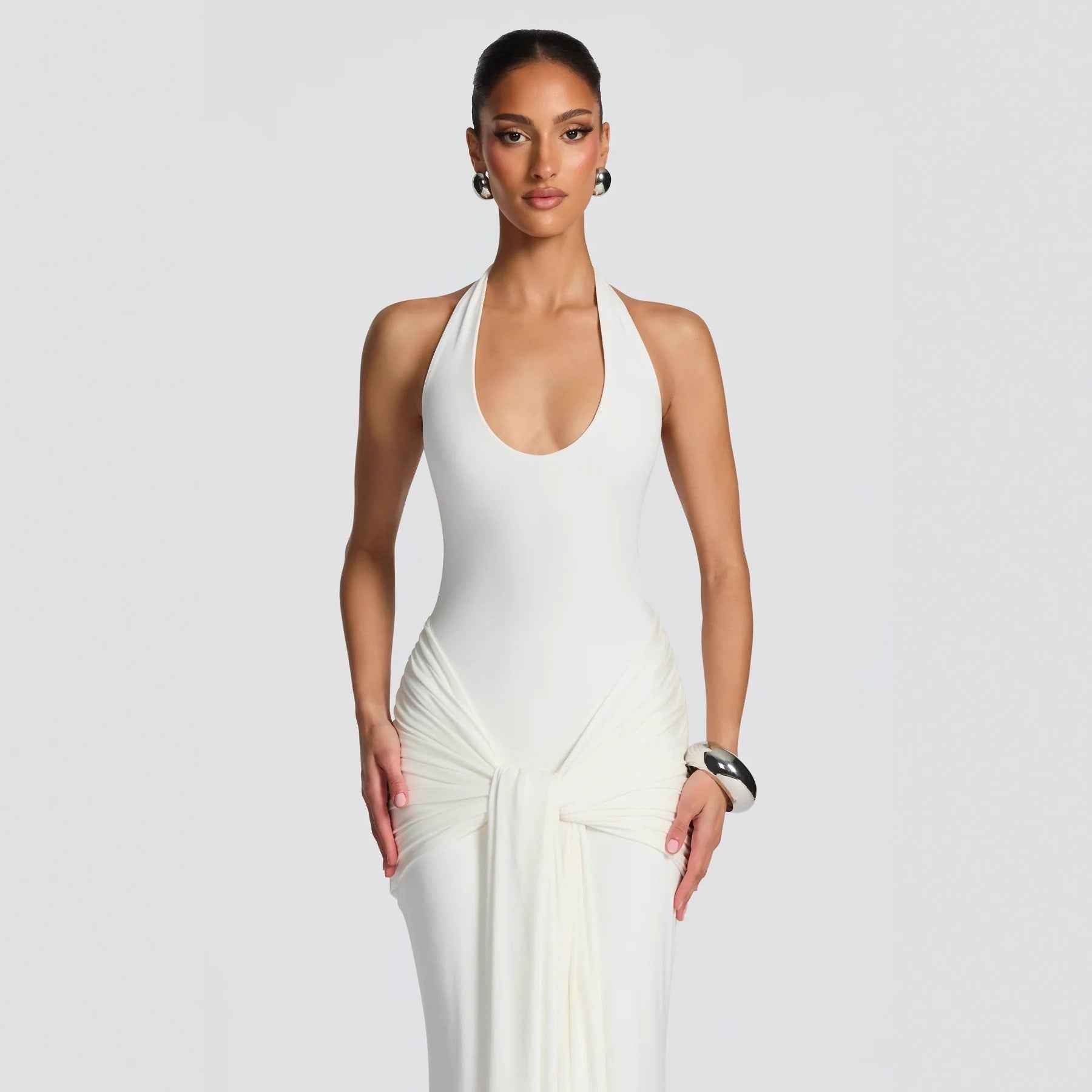 Fashionable Minimalist And Slim Fit Womens Dress