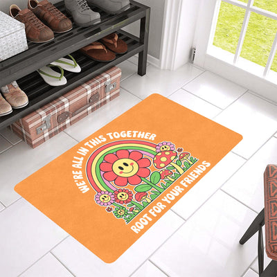 Inspirational Doormat 30"x18" - Root for Friends - Fashions Envy