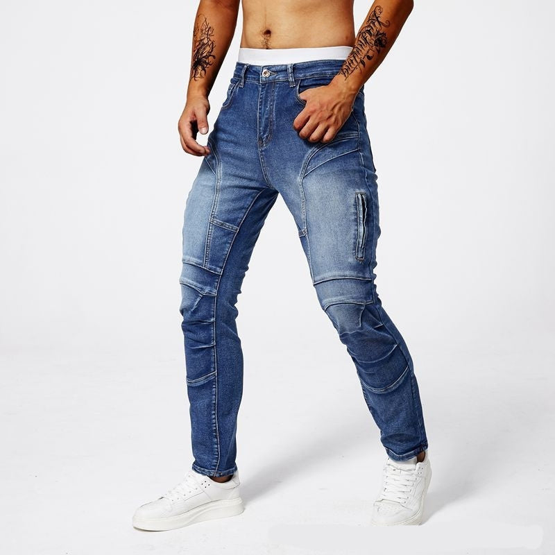 Bootcut Jeans Men - Stretch Slim Fit Denim - Fashions Envy