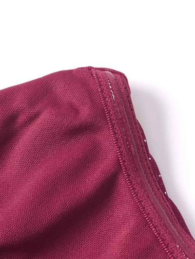 Glitter Tube Mermaid Maxi Dress