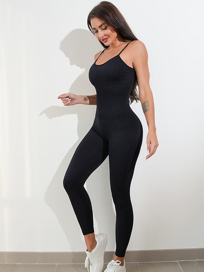 Unitard Jumpsuit - Tummy Control Spaghetti Strap Romper