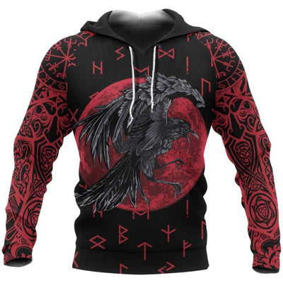 Viking Tattoo Hoodie - Anime Game Graphic Pullover