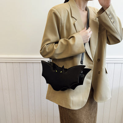 Bat Bag - Halloween Black Shoulder Crossbody Purse