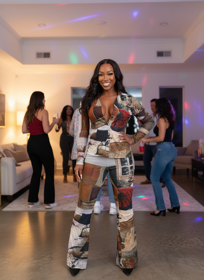 Asian Model at House Party